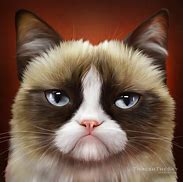 Image result for Grumpy Cat Artwork