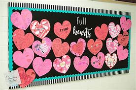Image result for Valentine Bulletin Board Hearts