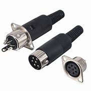 Image result for 6 Pin Din Male Connector