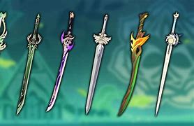 Image result for Genshin Weapons