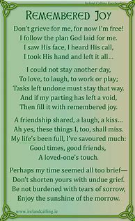 Image result for Irish Poems for Funerals