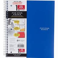 Image result for Mead Five Star Notebook