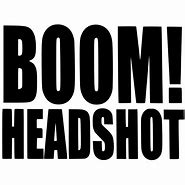Image result for Boom Headshot Logo