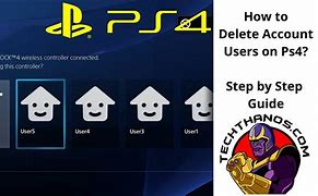 Image result for PS4 Remove User