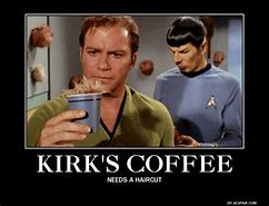 Image result for Star Trek Tribbles Spock Coffee Stain On Uniform