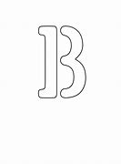 Image result for Letter B Stencil SVG