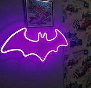 Image result for Batman Logo Neon