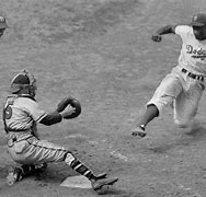 Image result for Jackie Robinson Home Run
