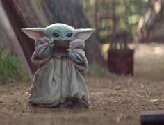Image result for Baby Yoda Holding Meme