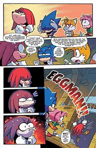 Image result for Funny Knuckles Comic Sonic