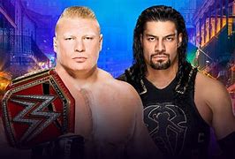 Image result for WWE Roman Reigns vs Brock Lesnar