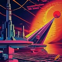 Image result for Retro-Future Poster