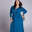 Image result for Plus Size Blue Short Dress