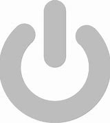 Image result for Grey Color Power Button Icon
