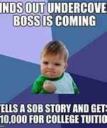 Image result for The Boss Is Coming Meme