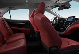 Image result for Camry Red Interior Rear Seats