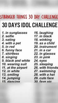 Image result for Stranger Things 30-Day Challenge