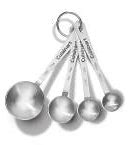 Image result for Metric Measuring Spoons Set