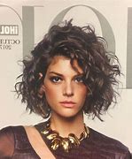 Image result for Lob Haircut Curly Hair