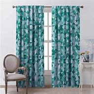 Image result for Blackout Curtains for Bedroom in the Color Teal and 54 Inches Long
