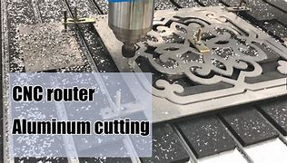 Image result for CNC Router Cutting Aluminum Plate