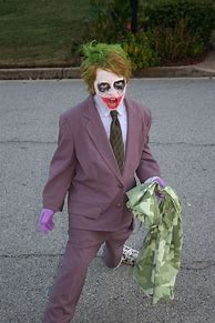 Image result for Joker Costume with a Stik