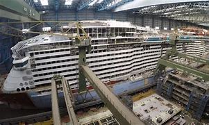 Image result for Cruise Ship Construction