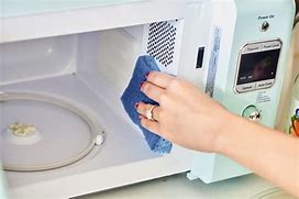 Image result for How to Clean Inside of a Microwave Oven