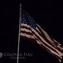 Image result for Light On Flag at Night