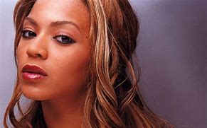 Image result for Beyoncé Face Red Lipstick