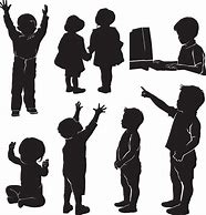 Image result for Child Silhouette Template