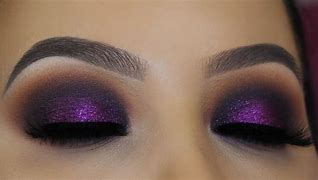 Image result for Purple Smokey Eye Makeup