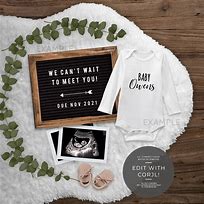 Image result for Social Media Baby Announcement Ideas