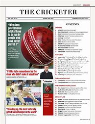 Image result for Cricketer Magazine Founder