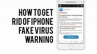 Image result for Fake Virus Scam iPhone