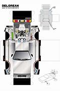 Image result for Back to the Future DeLorean Template