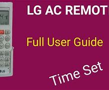 Image result for LG AC Remote Control Manual