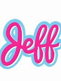 Image result for Jeff Name PNG