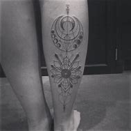 Image result for Moon Tattoo Designs Sacred Geometry