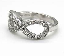 Image result for Silver Infinity Rings for Women