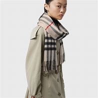Image result for The Classic Check Cashmere Scarf Burberry