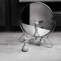 Image result for Mirror Reflection Black and White