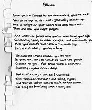 Image result for Random Writing On Paper