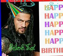 Image result for Roman Reigns Birthday Card Printable