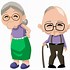 Image result for Cartoon Clip Art of Old Age Person