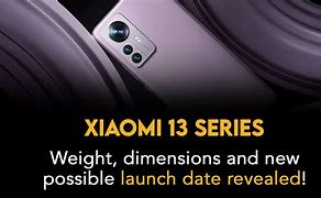 Image result for Xiaomi 13 Dimensions