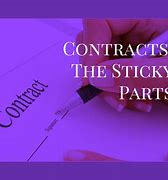 Image result for Parts of a Contract