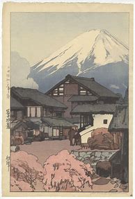 Image result for Japanese Woodcut Prints Landscape