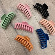 Image result for Claw Clips for Thick Hair Primark