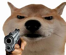 Image result for Dog Pointing Gun Meme